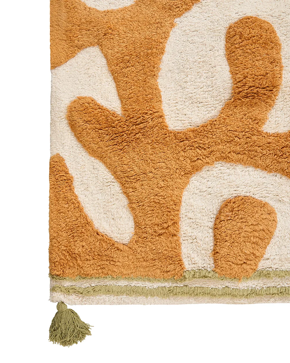 Kids Rug JAJPUR  Light Beige 140 x 200 cm Cotton_1155048