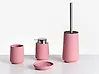 Set de 4 accessoires de salle de bain SUCHES Rose