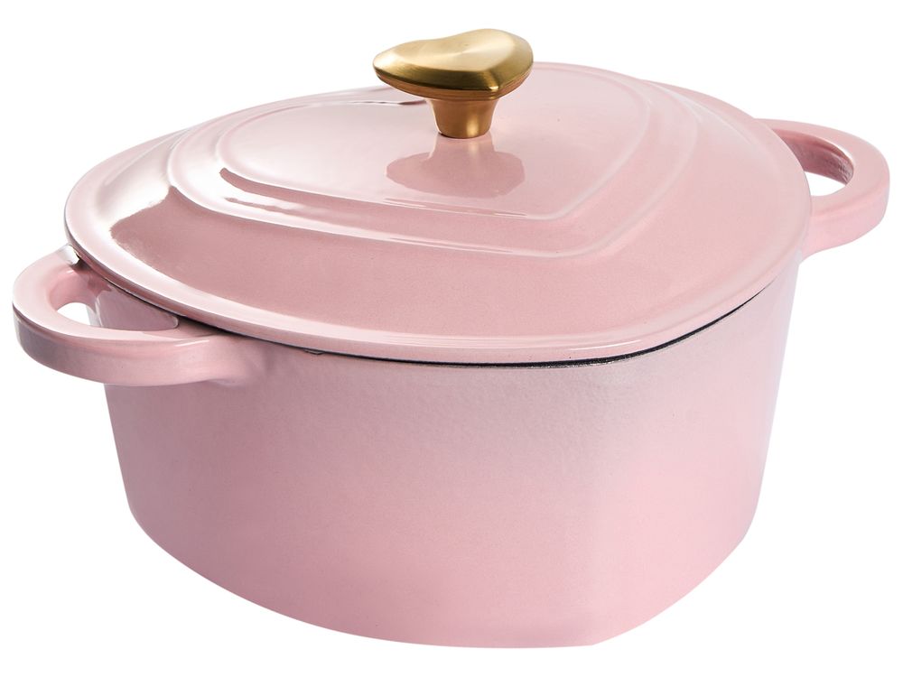 Cast Iron Pot LEVORRA Pink