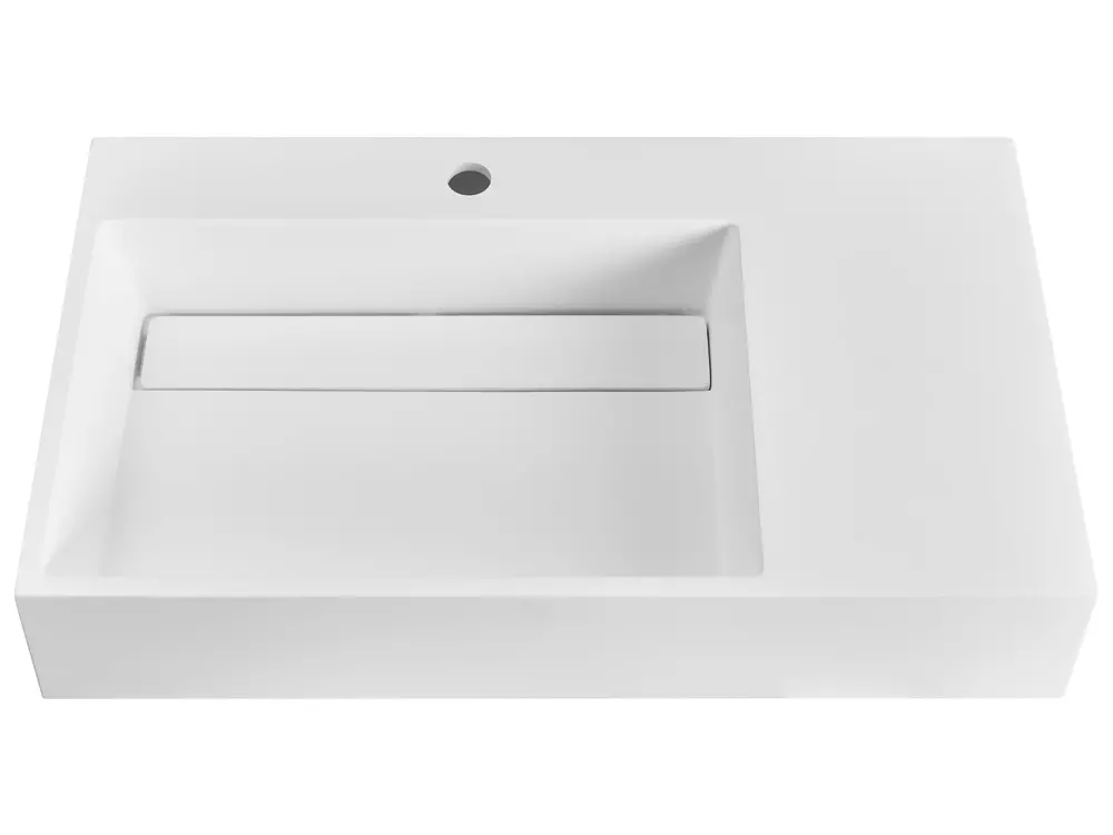 Wall Hung Basin CUSCO 750 x 430 mm Mineral Cast White_981546