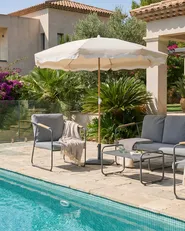 Parasol ogrodowy 232 cm SESTRIERE Beżowy_1020710