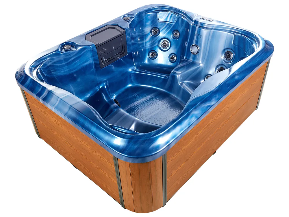 Vasca idromassaggio da esterno con LED ARCELIA Blu_898001