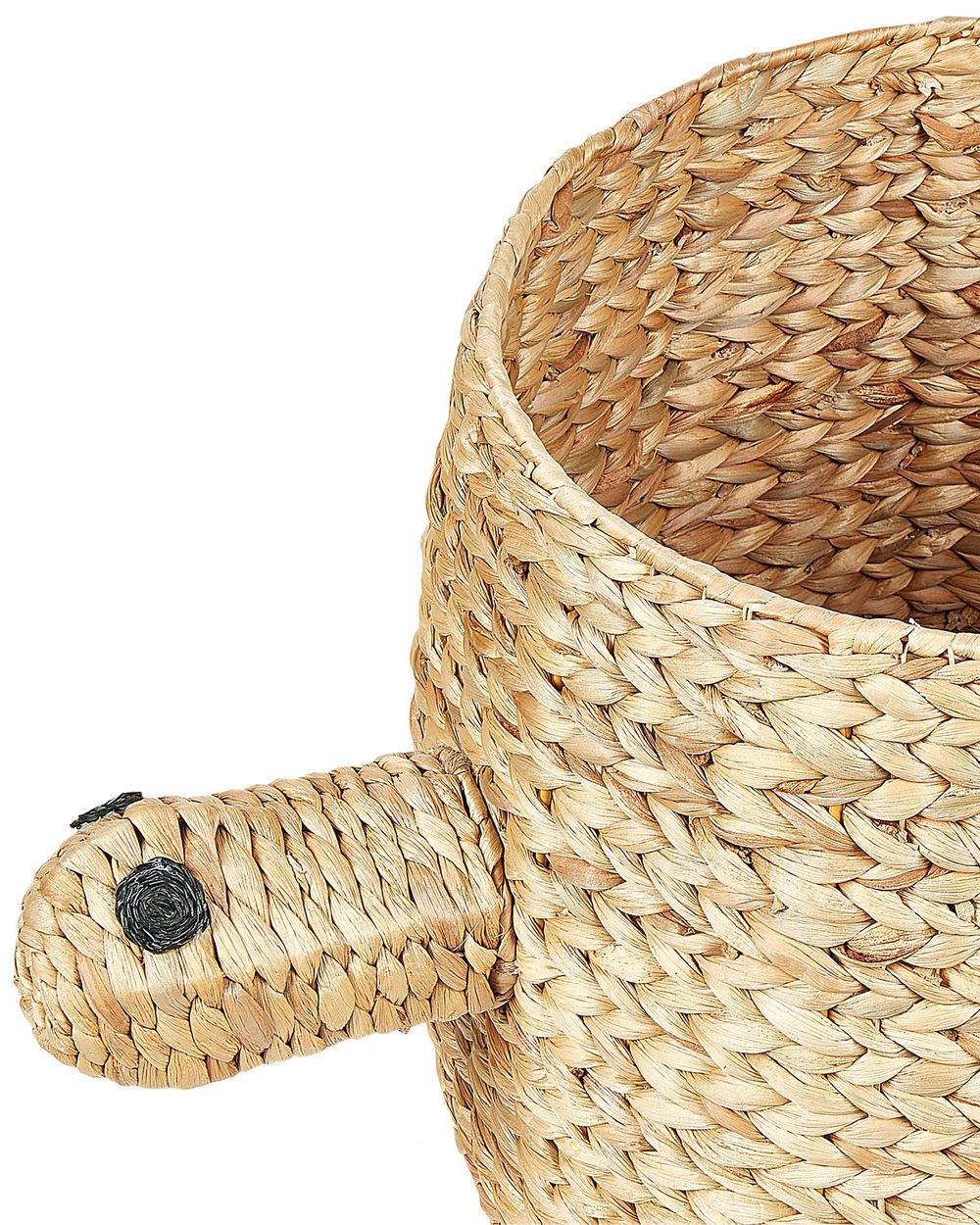 Cestino Per Scale In Vimini Naturale - Pratico E Leggero Con Manici, 38 Cm - Foto 6