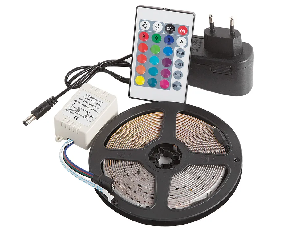 MAKA Striscia LED RGB Solare 9m Da Esterno Impermeabile Con Telecomando E App Per Giardini Vialetti Patio O Piscina Installazione Facile Con Puntali E Alimentazione Solare Inclusa 85067386