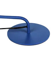 Floor Lamp RIMAVA Adjustable Metal Blue_851234