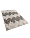 Cowhide Area Rug 160 x 230 cm Grey AYTEPE_751662