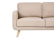 Living Room Set 4 Seater KILJA Boucle Beige_1113614
