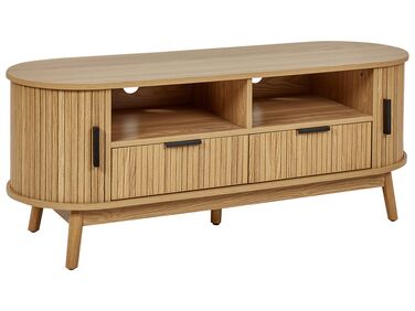 TV Stand Light Wood SELAH