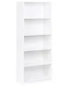 Estantería con 5 baldas ZEHNA 197 cm Blanco