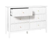 Komoda 6 szuflad ASSISI Biały_942763