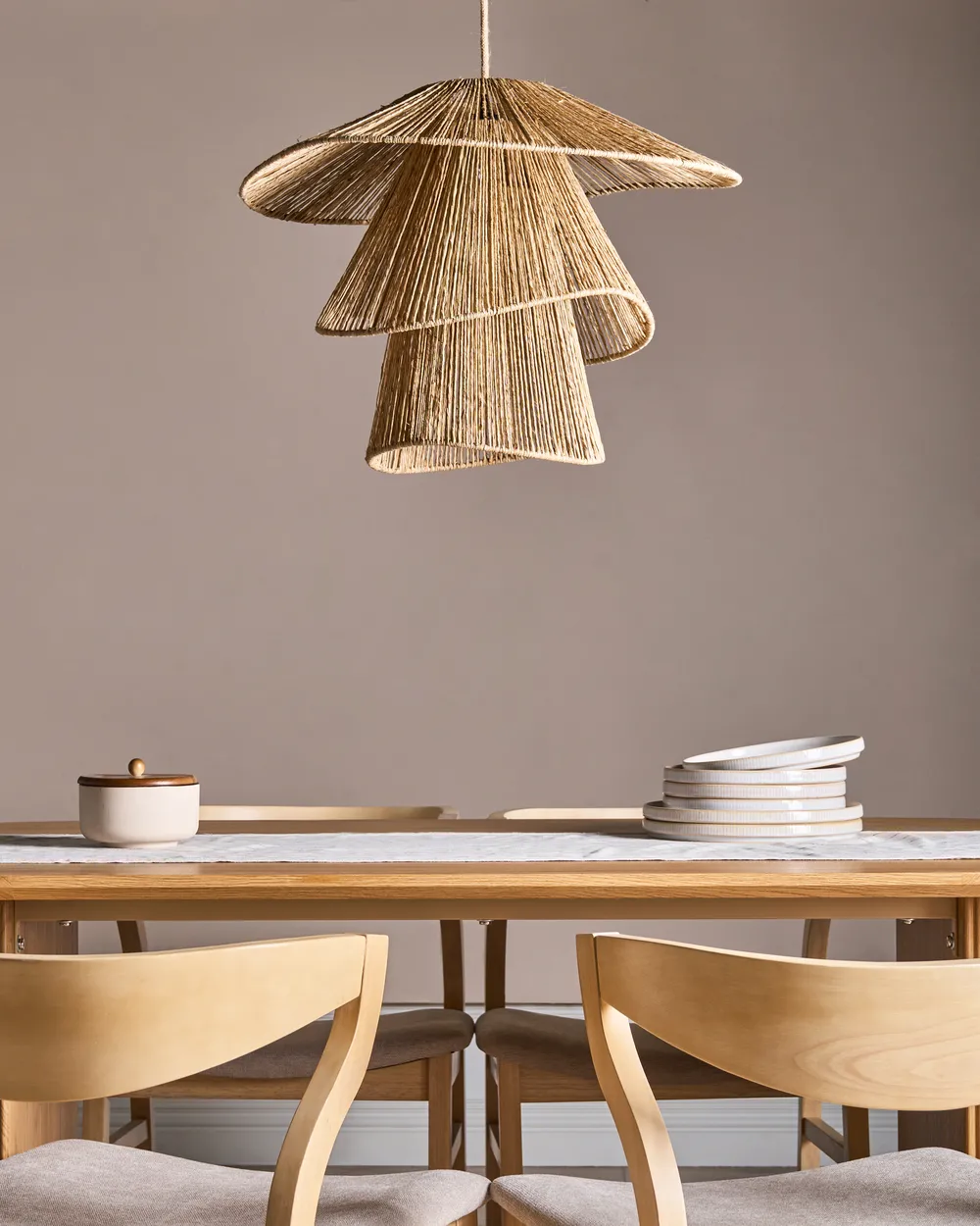 Lampadario BEDAS Iuta Naturale_913753