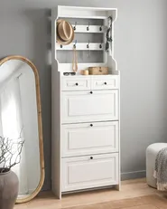 Szafka na buty DALHOUSIE Biały_1069662
