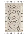 Rug CORUM Beige 140 x 200 cm Cotton