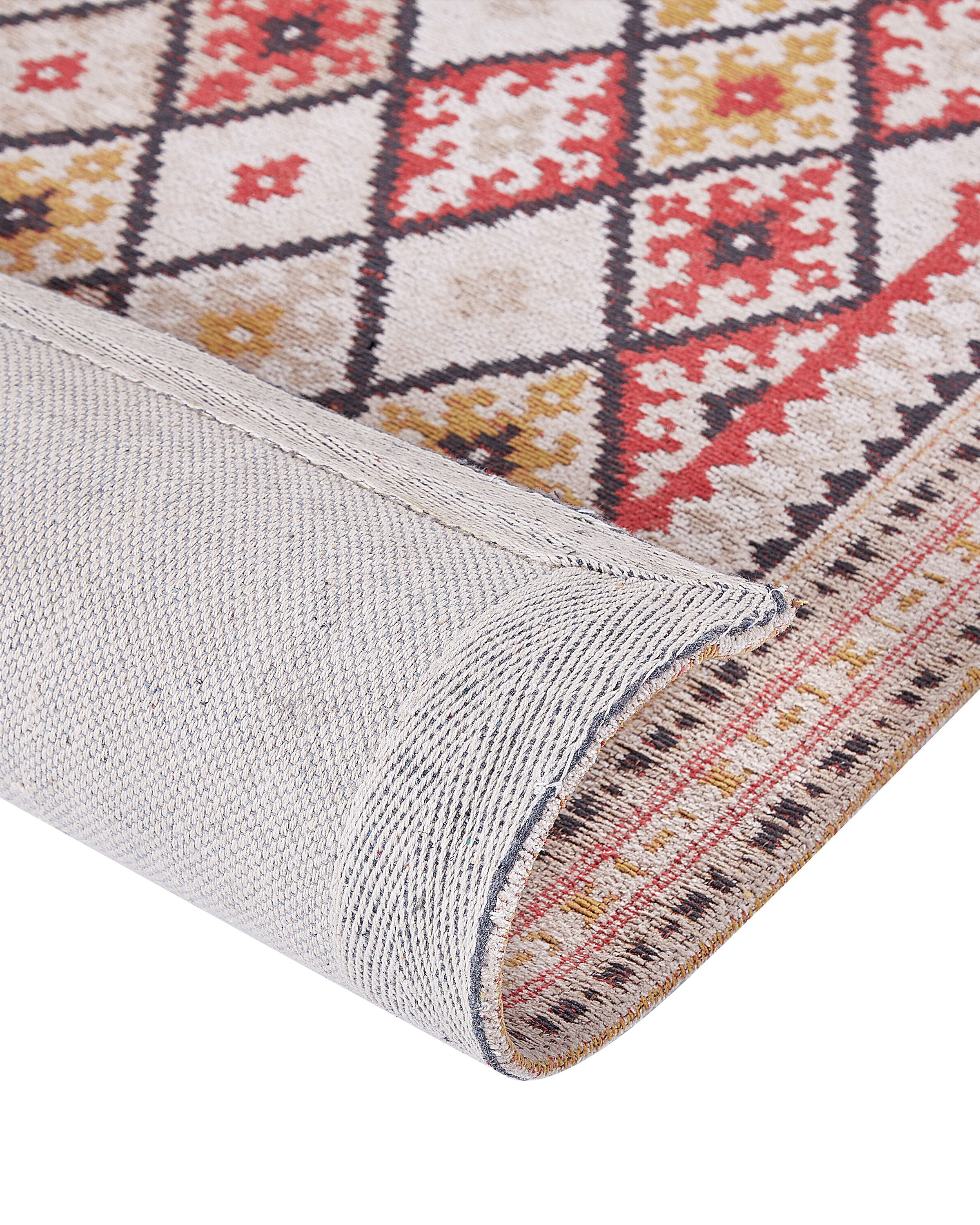 Cotton Area Rug 160 x 230 cm Multicolour ANADAG_853672