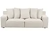 Sofa 3 Seater VISKAN Chenille Off-White