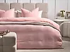 Duvet Cover Set SUMNER 200 x 200 cm Cotton Muslin Pastel Pink