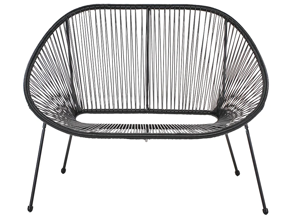 Double sofa, ACAPULCO II, black YLP DEF