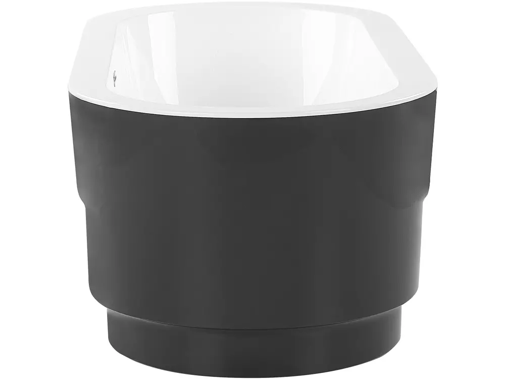 Freestanding Bathtub EMPRESA 1700 x 800 mm Black_785196