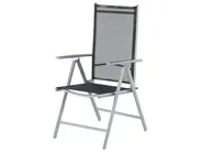 Garden Dining Set 6 Seater CATANIA Black_425030