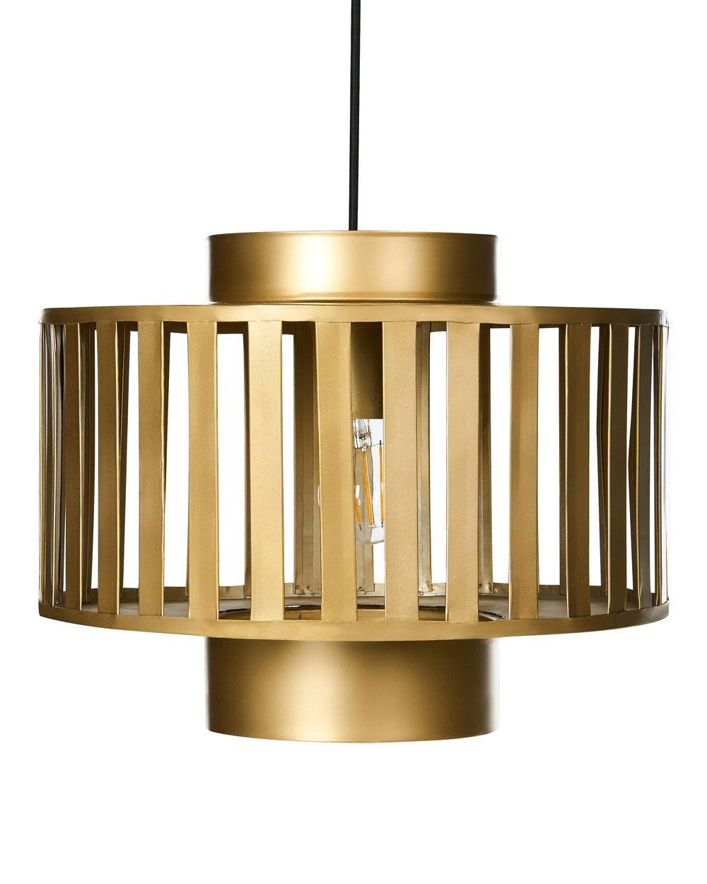 Lampe suspension HUGLI Métal Laiton