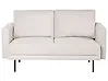 Sofa 2 Seater BREDA Fabric Light Beige
