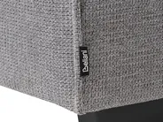Electric Recliner Sofa 2 Seater NUKARI Fabric Grey_999352
