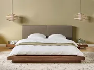 Letto ad acqua Bouclé ZEN 160 x 200 cm Frassino marrone_1079991