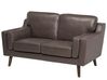 2-seters sofa brun LOKKA_697841