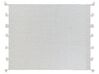 Copriletto cotone bianco sporco 150 x 200 cm MODAR_917874