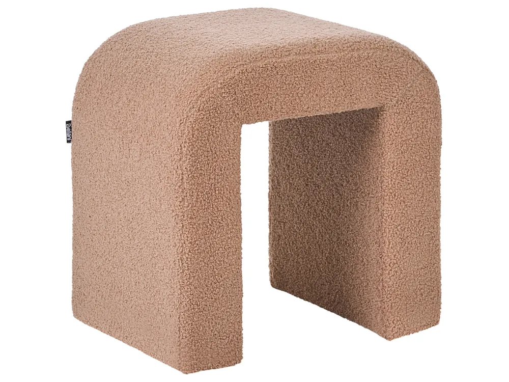 Taburetka ESTES Buklé Svetlohnedá_1066877