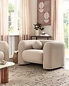 Armchair LEIREN Boucle Beige