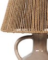 Bordslampa keramik taupe LARISSOS_897324