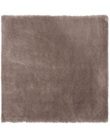 Tappeto shaggy marrone chiaro 200 x 200 cm EVREN