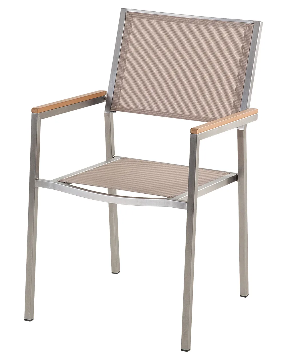 Ensemble de chaises SANTA CRUZ en polypropylène beige Ensemble de chaises SANTA CRUZ en polypropylène beige