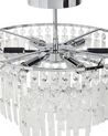 Crystal Chandelier Silver AMENEIRO_919183