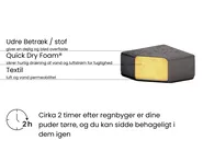 Liggestol med hynde AMELIA Metal Mørkegrå_992601