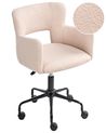 Desk Chair SANILAC II Boucle Beige