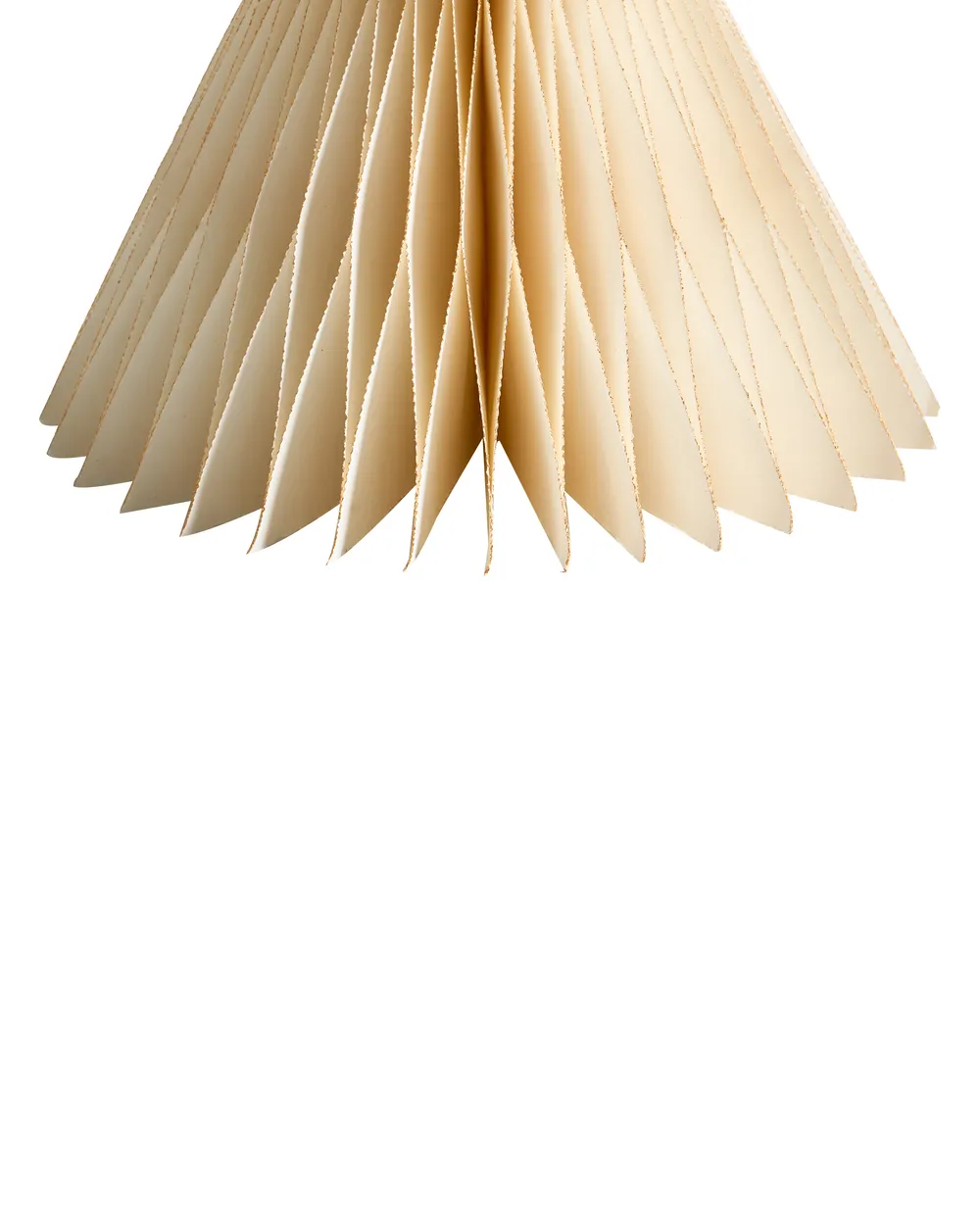 Set of 5 Christmas Decorations VORMA 25 cm Christmas Tree Beige/ Green_1030626