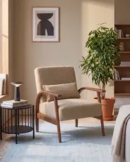 Armchair SKARA Boucle Beige_1098774