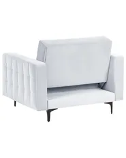 Armchair ABERDEEN Velvet Light Grey_984150
