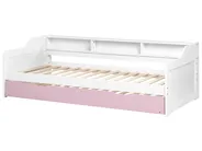 Trundle Bed Pine Wood EDERN 90 x 200 cm (EU Single) Pink_980360