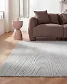 Faux Fur Rug ONTAKE Light Grey 160 x 230 cm