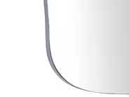 Wall Mirror PUTEAUX 70 cm 92 cm Metal Black_892012