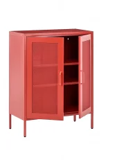 Schrank WAKATIPU Metall Rot_1151776