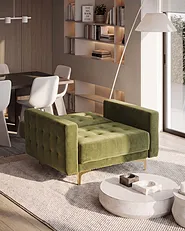 Fotel ABERDEEN Welur Zielony_1151000