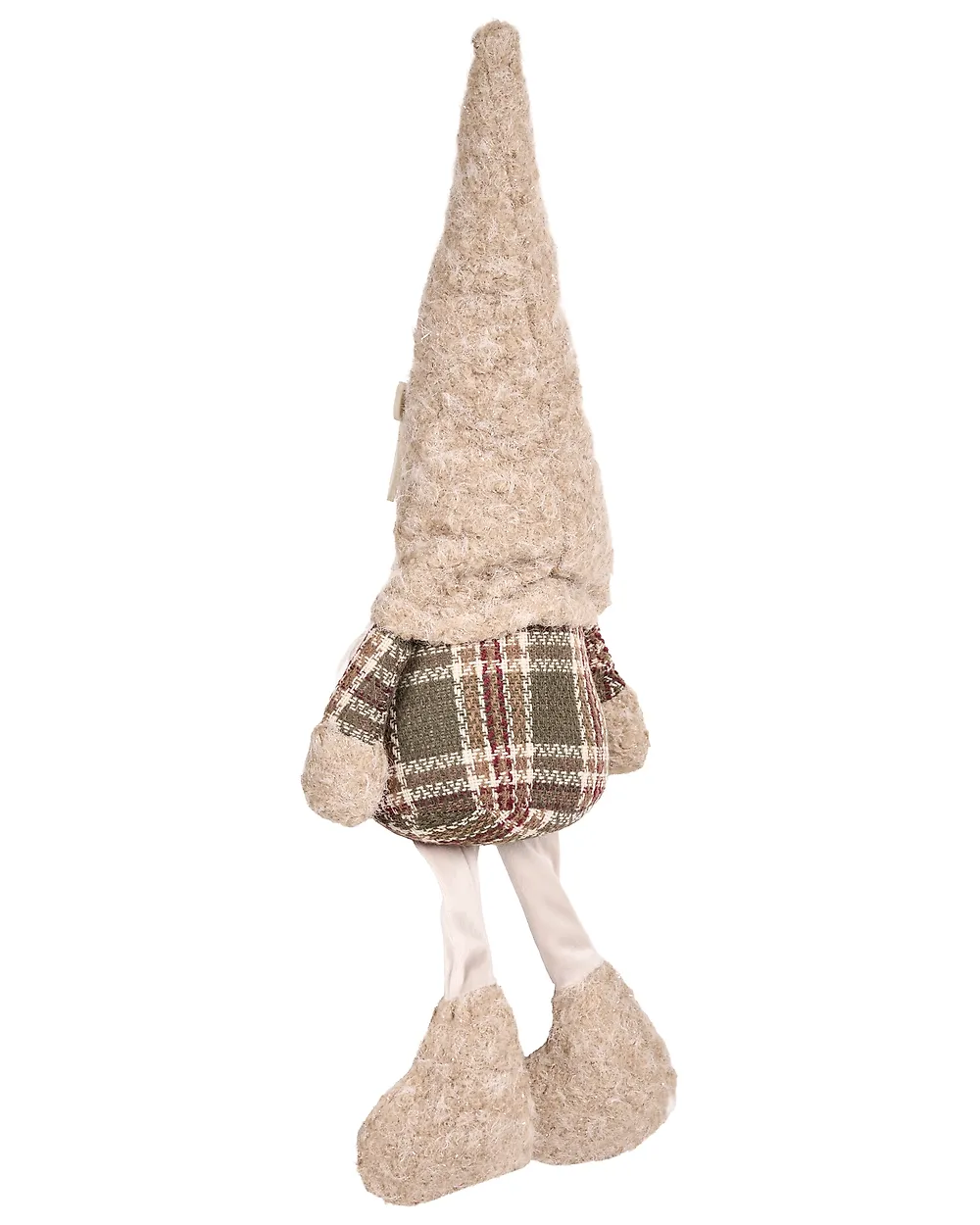 Kétdarabos karácsonyi dekoráció szett ILOMANTSI 35/38 cm Gnóm Bézs_1174068