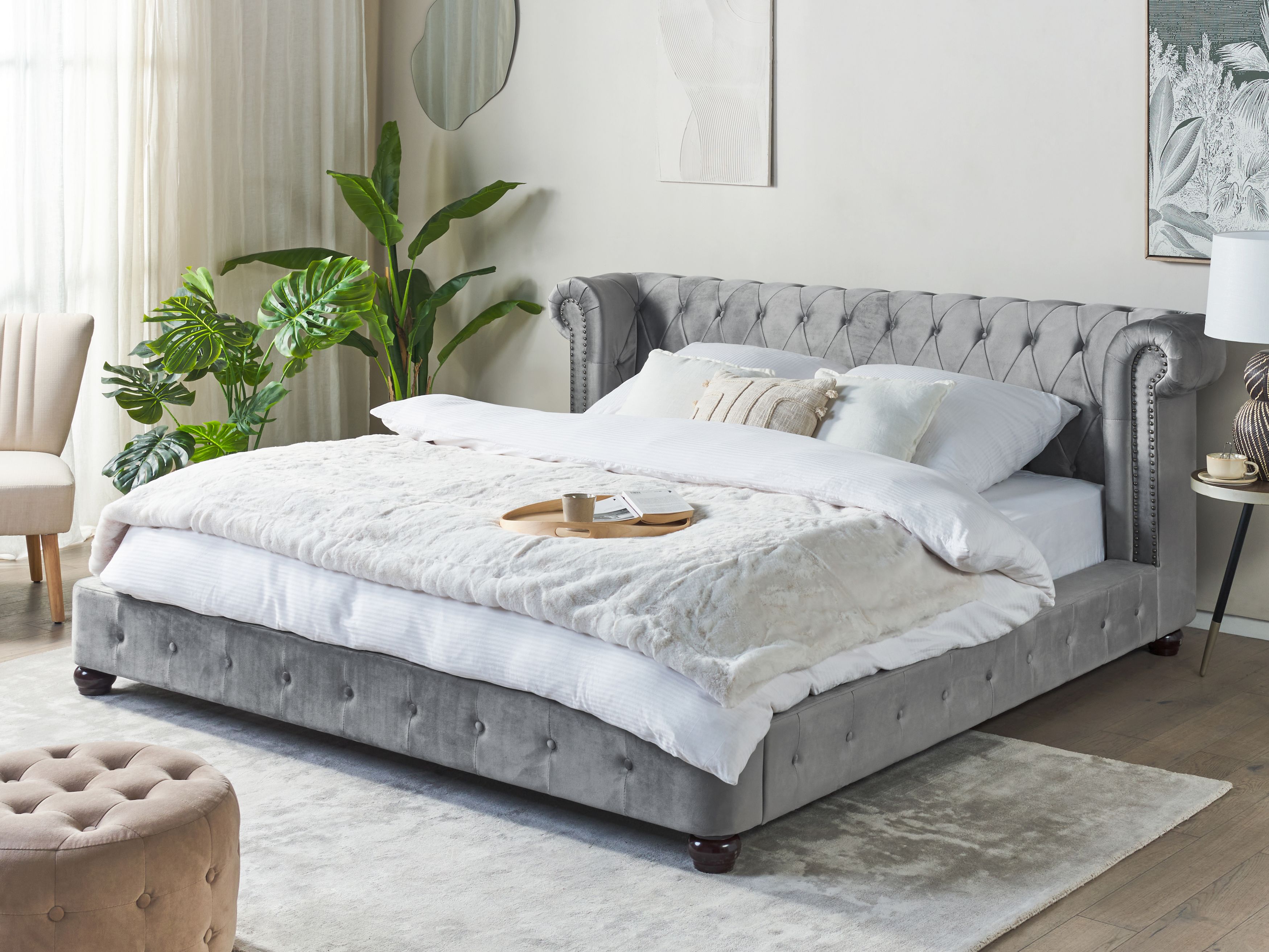 Tessuto Scamosciato Sintetico Grigio Scuro 30x135cm - Similpelle Per Cucito, Artigianato E Fai Da Te