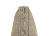 Gartenliege Rattan naturfarben Auflage taupe BELSITO _928039