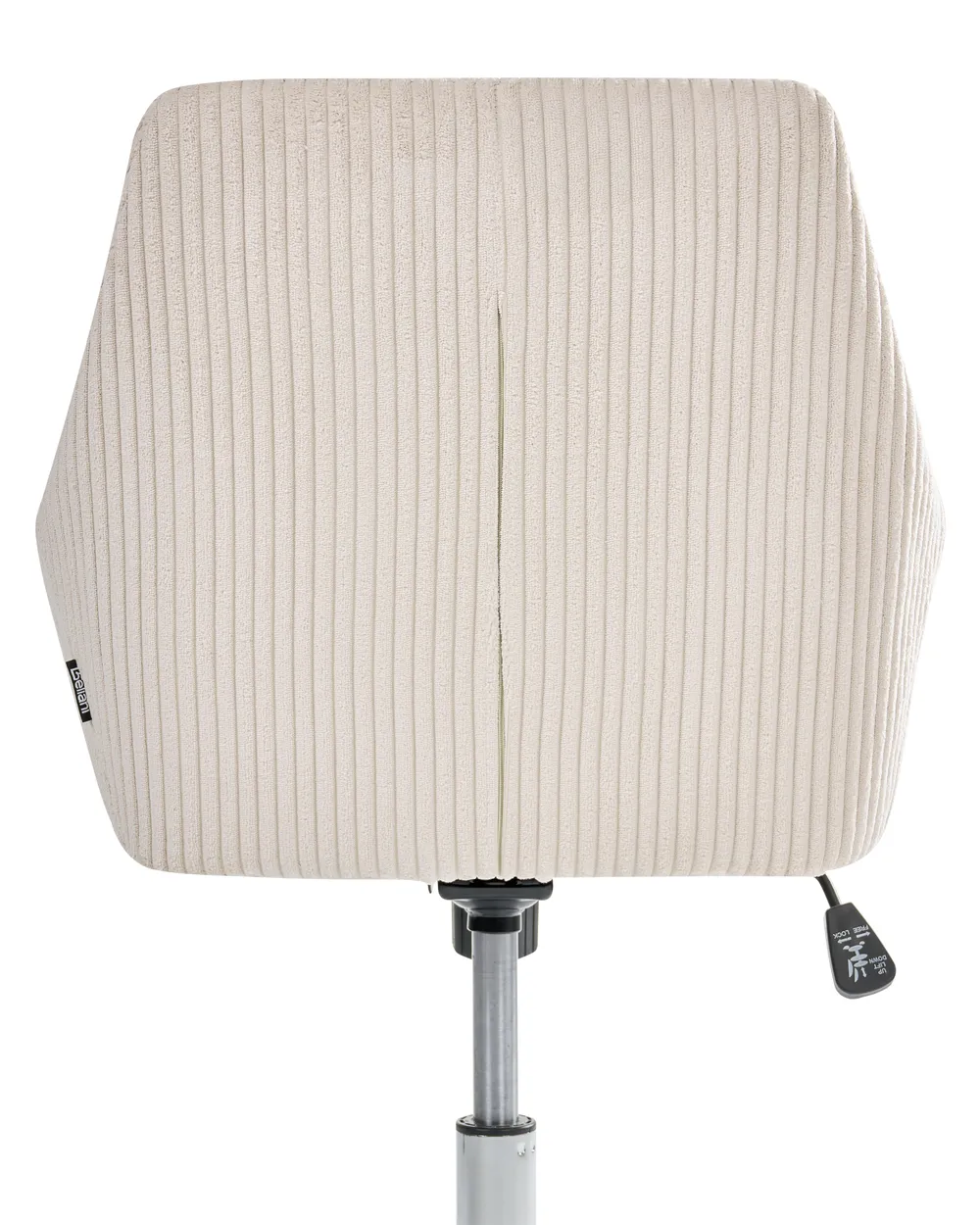 Office Chair WELLSTON Corduroy Light Beige_1042994