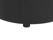 Storage Pouffe MARYLAND Faux Leather Black_765357